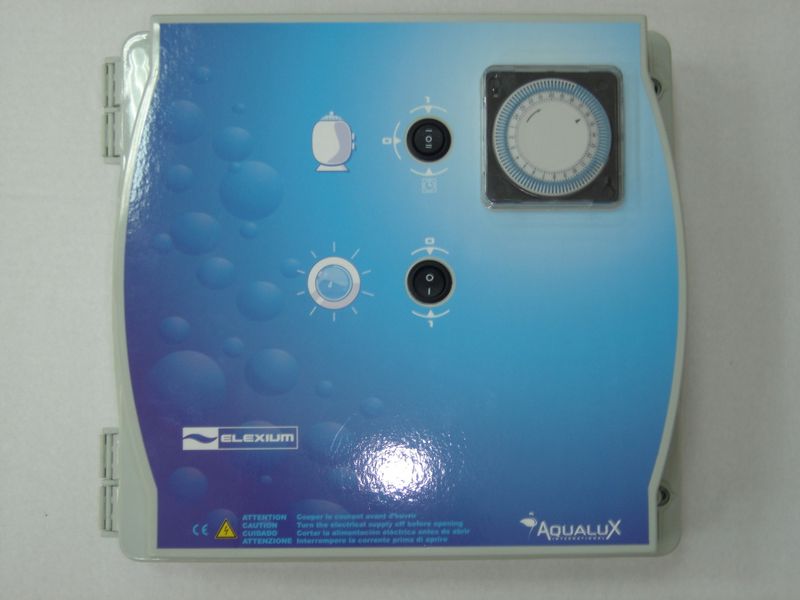 Coffret électrique filtration   2 projecteurs 300w