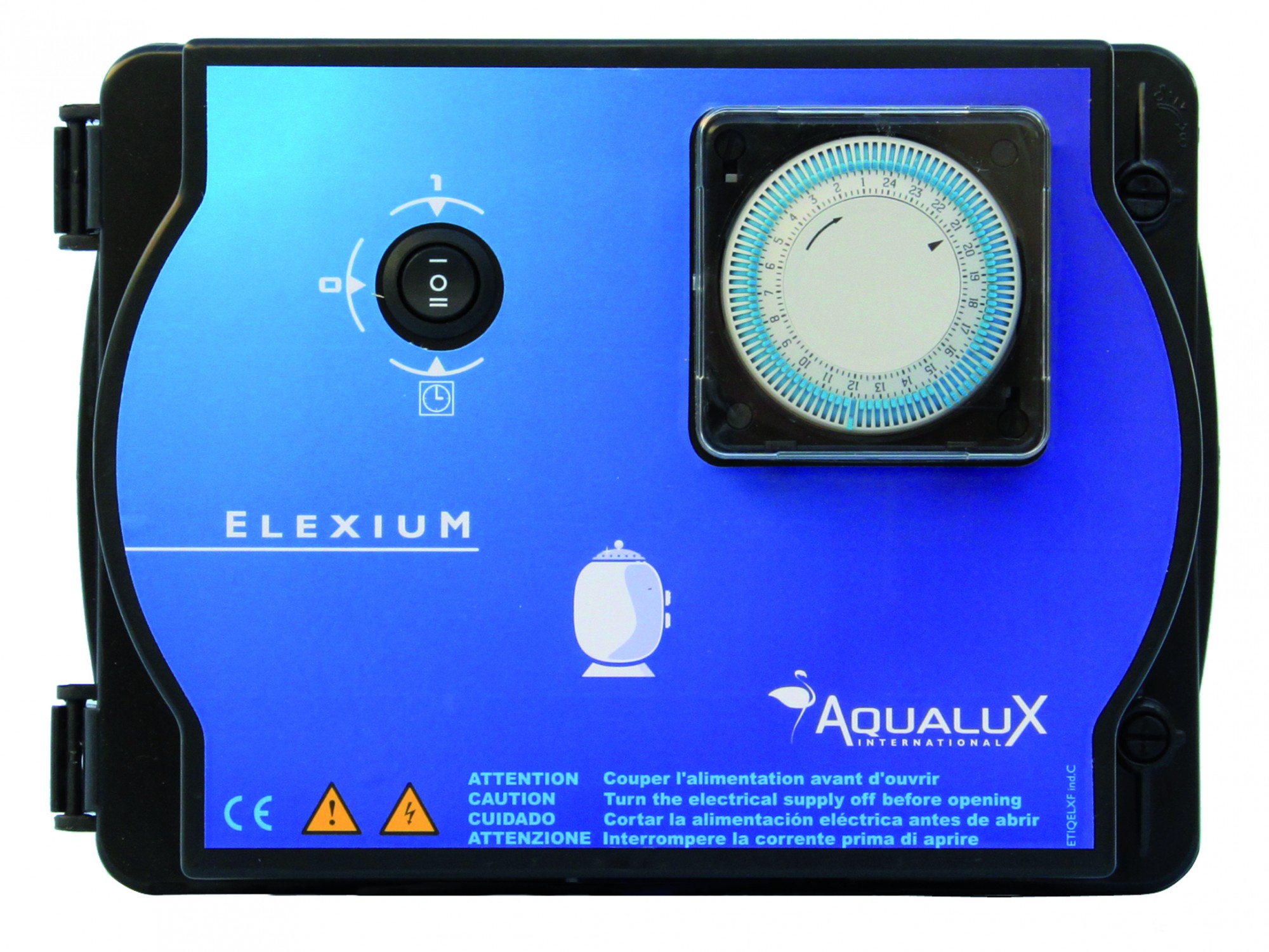 Coffret électrique filtration