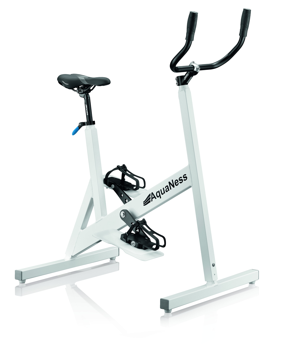 vélo de piscine AQUABIKE AQUANESS léger et robuste facile à sortir de l'eau