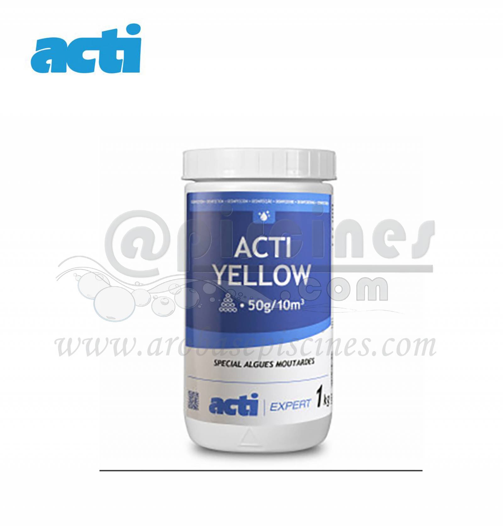 ANTI ALGUES MOUTARDE POUR PISCINE