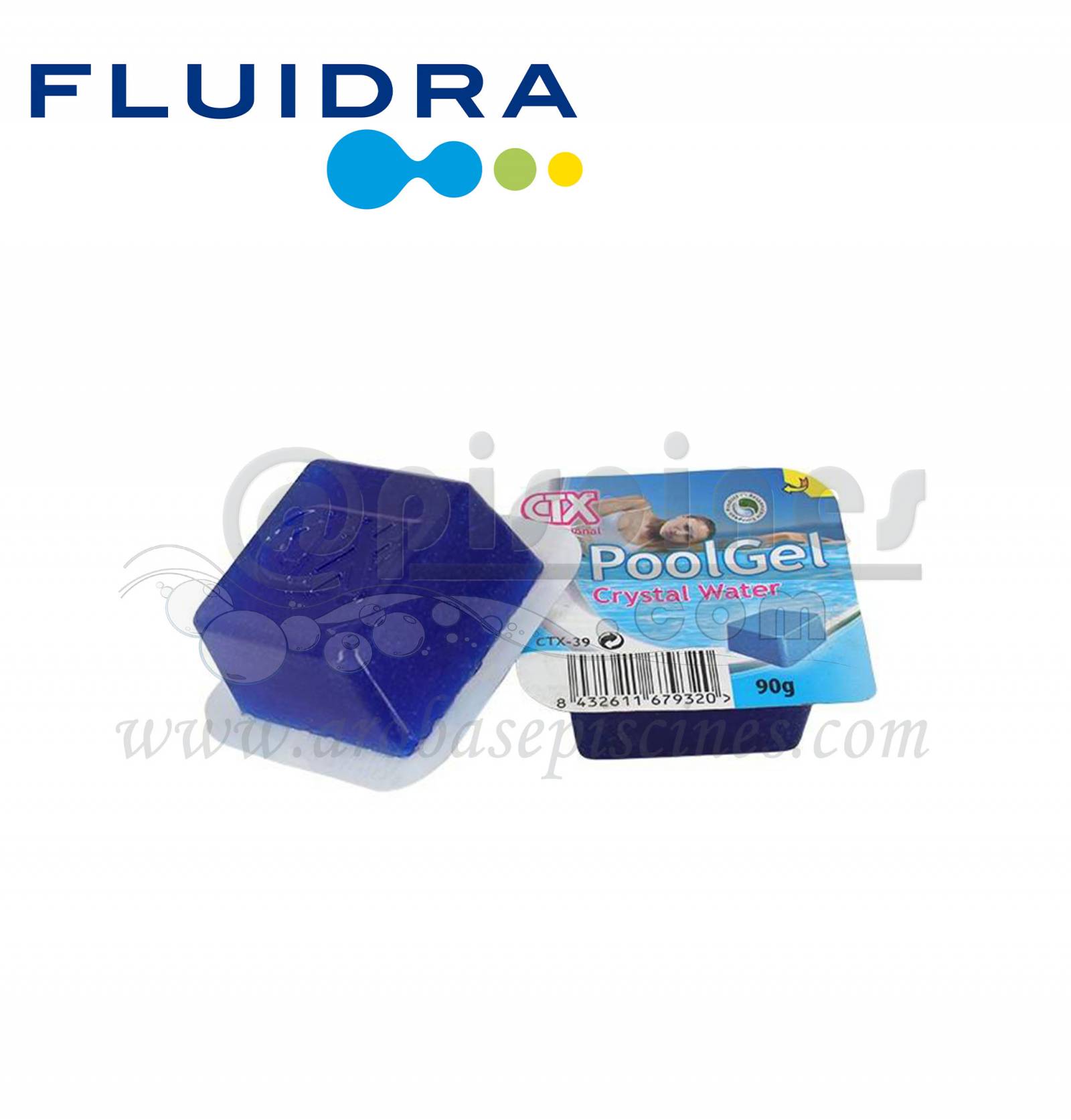 FLOCUALNT POOL GEL CRYSTAL WATER CTX 