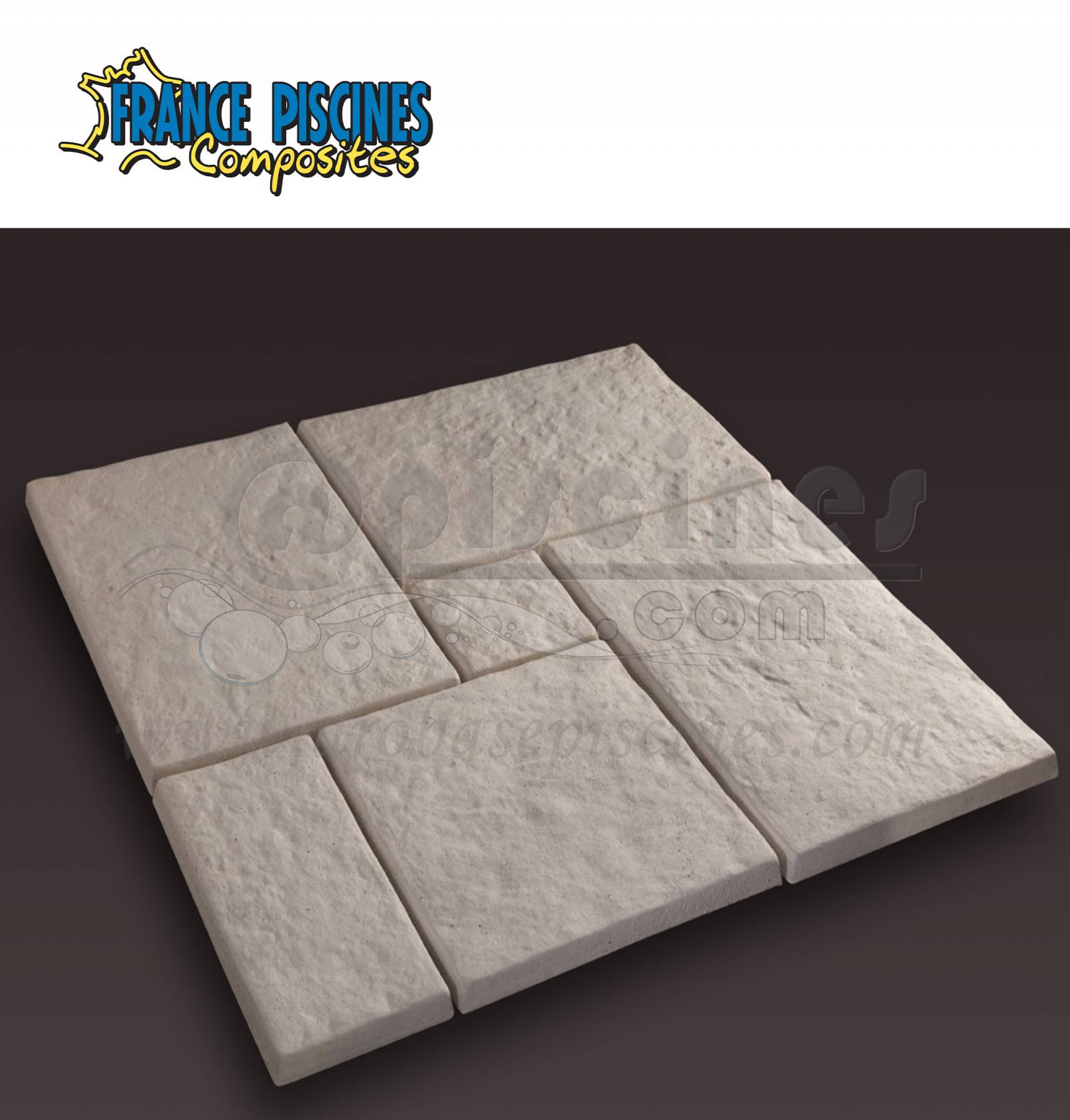 dalle en pierre opus pas cher pour piscine a salon de provence 