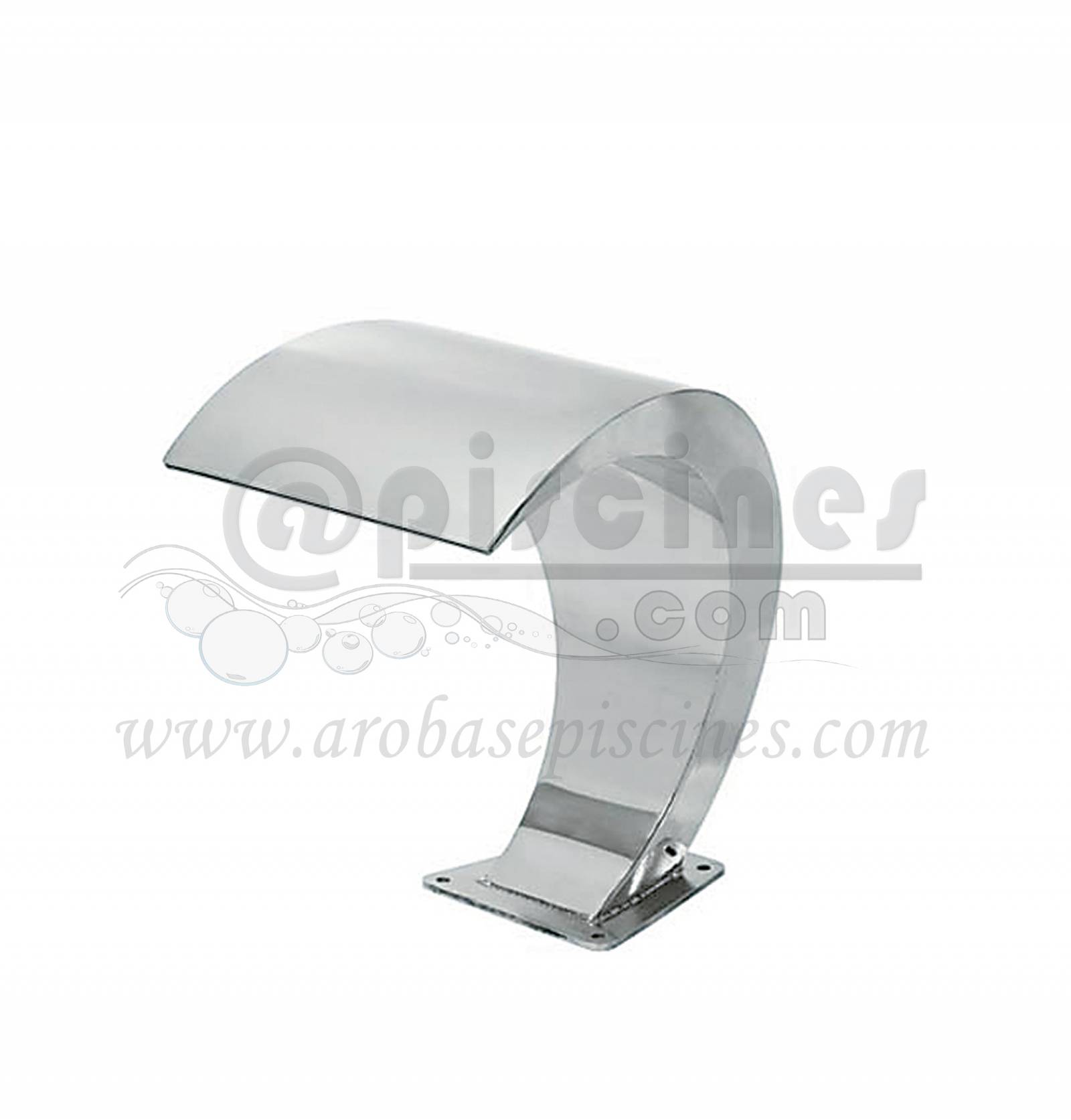 FONTAINE CASCADE INOX POUR PISICNES 