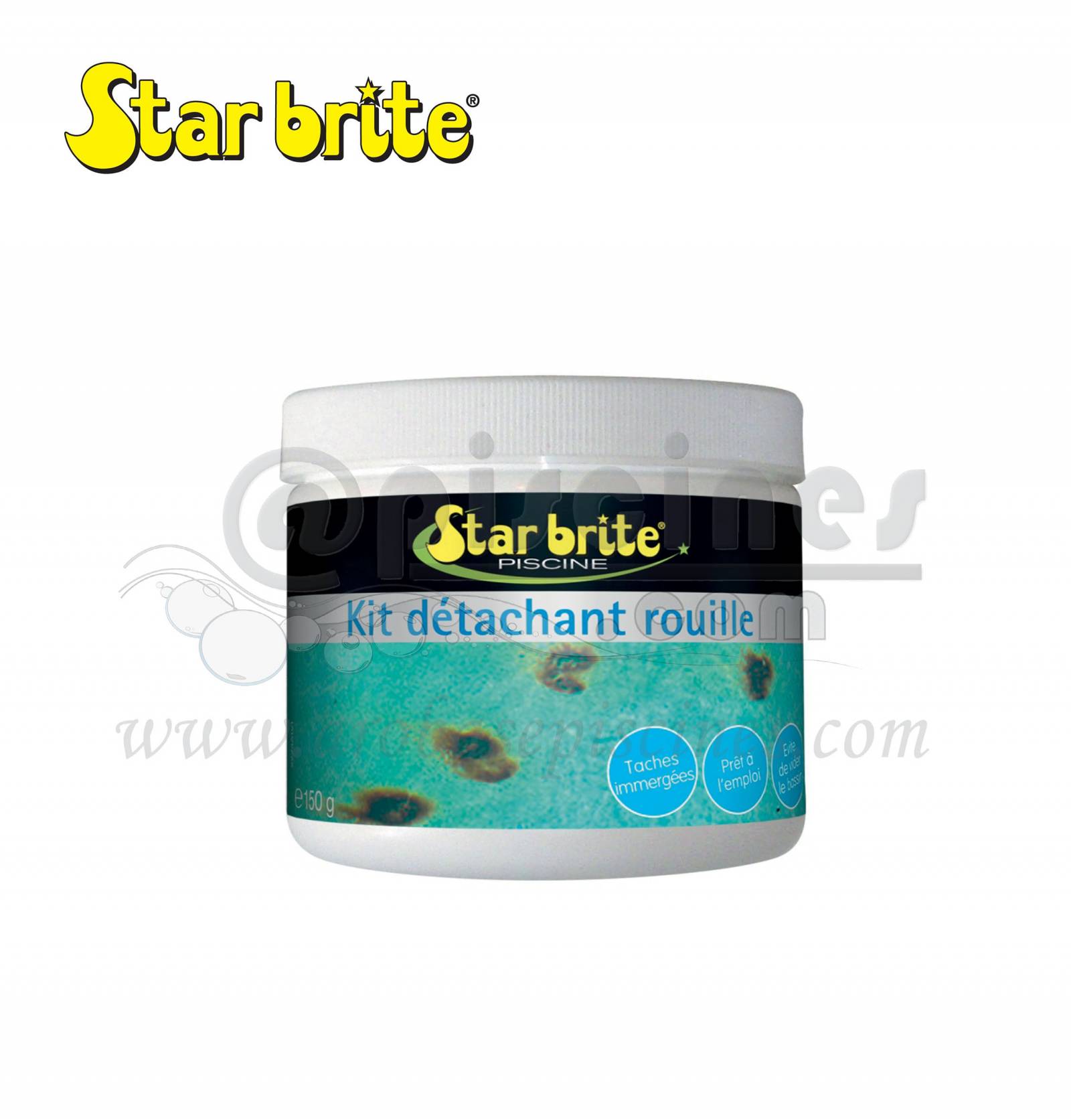 KIT DETACHANT TACHES DE ROUILLES POUR PISCINE MARQUE STARBRITE