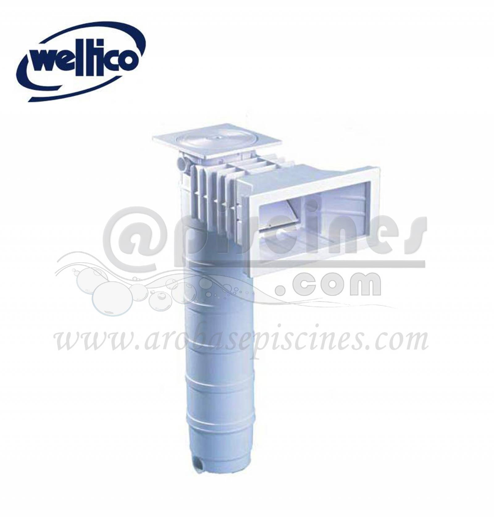 ACHETER UN SKIMMER FILTRANT AVEC CARTOUCHE WELTICO POUR PISCINE BETON OU LINER