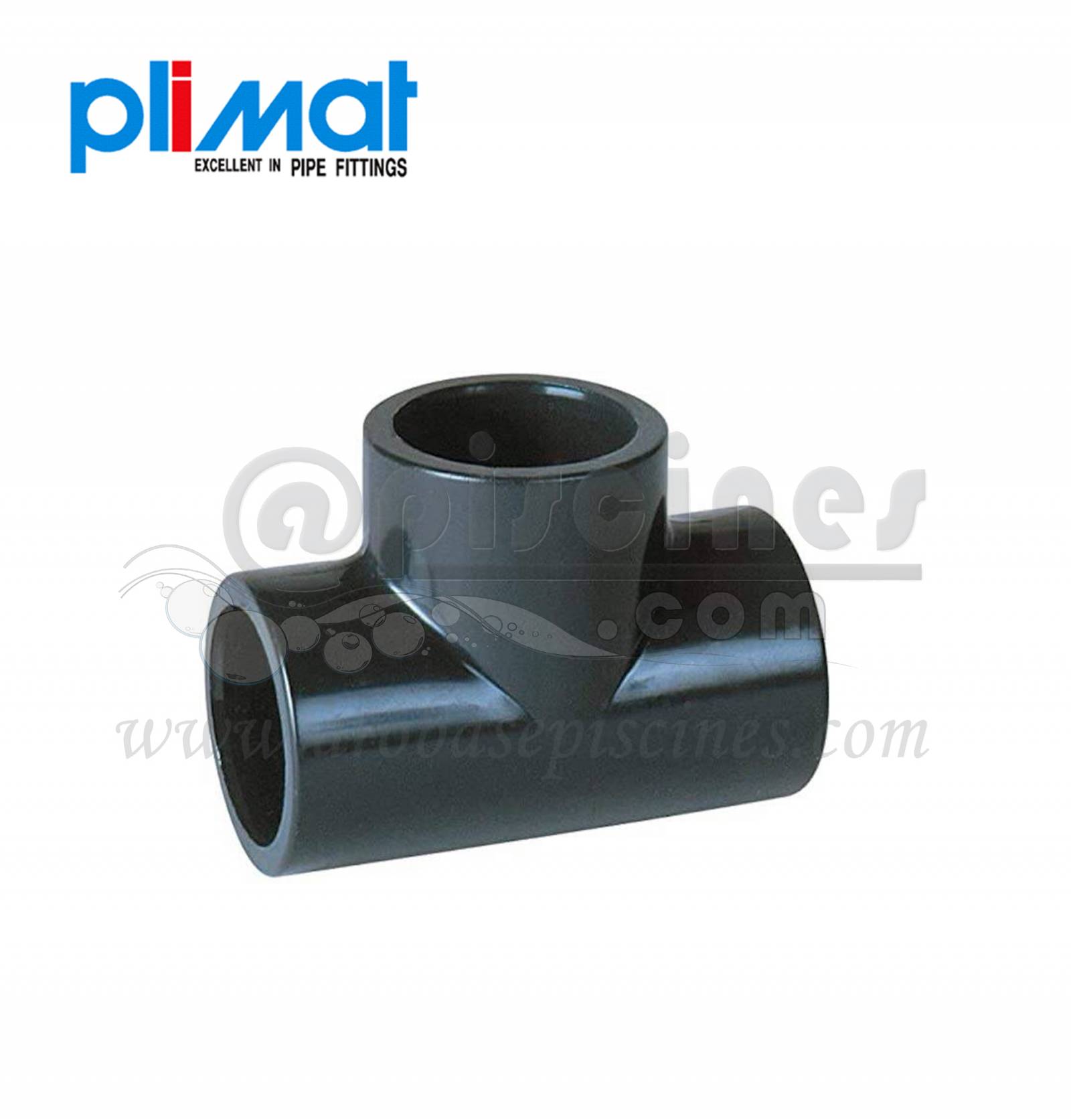 TÉ PVC PN16 DIAMETRE 50