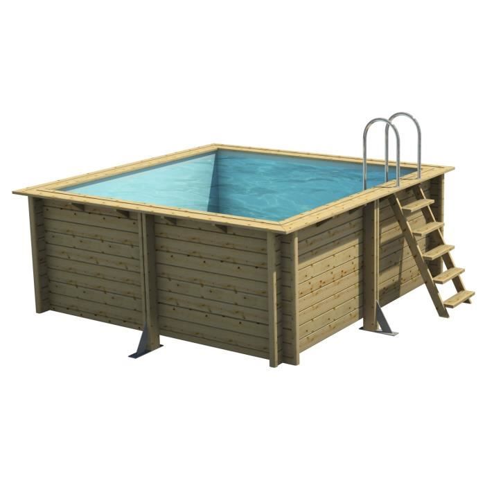 ACHETER UNE PISCINE BOIS CARRE MODERNE ET PRIX COMPETITIF