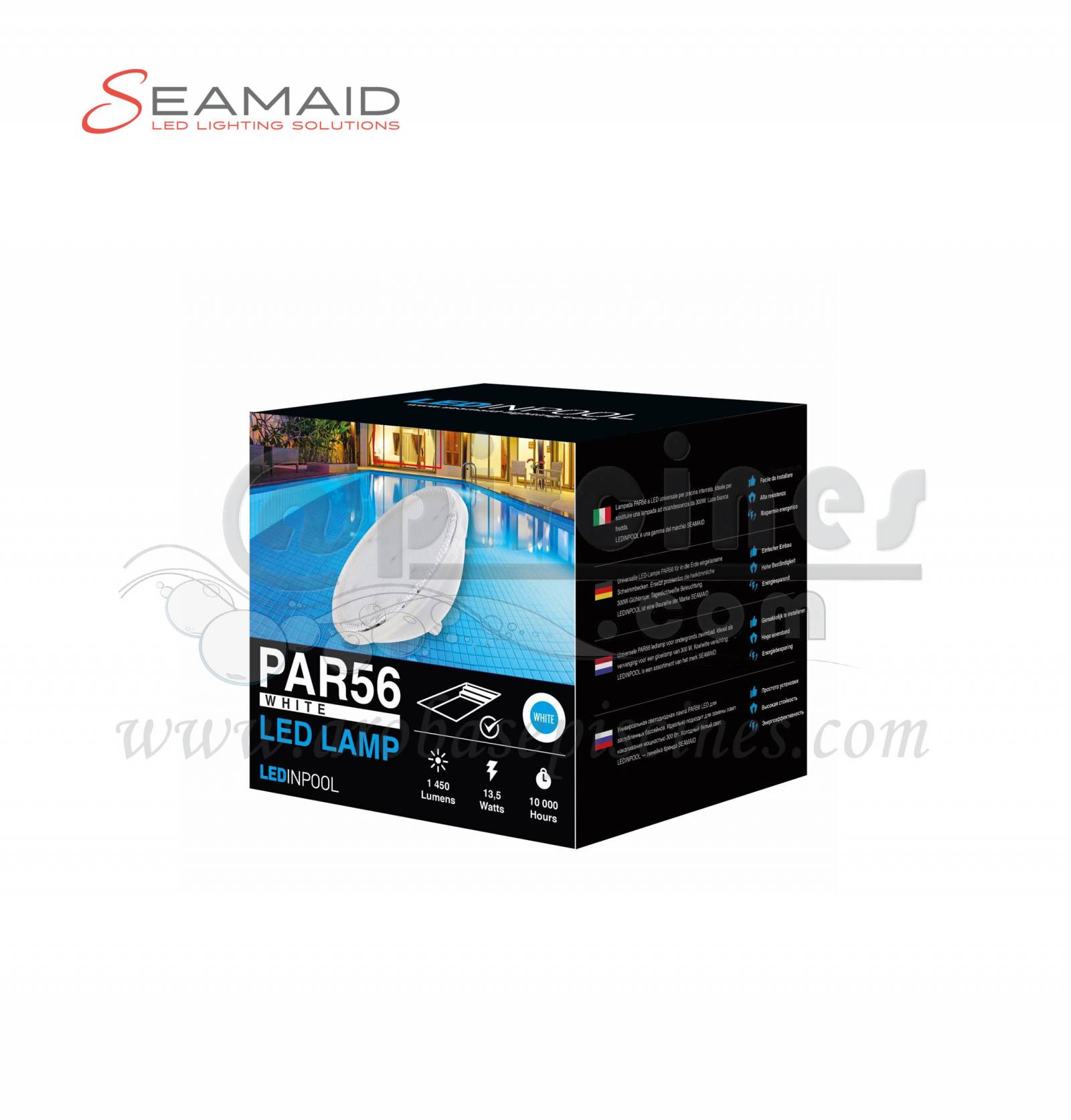 Ampoule led couleur de rechange pour projecteur de piscines