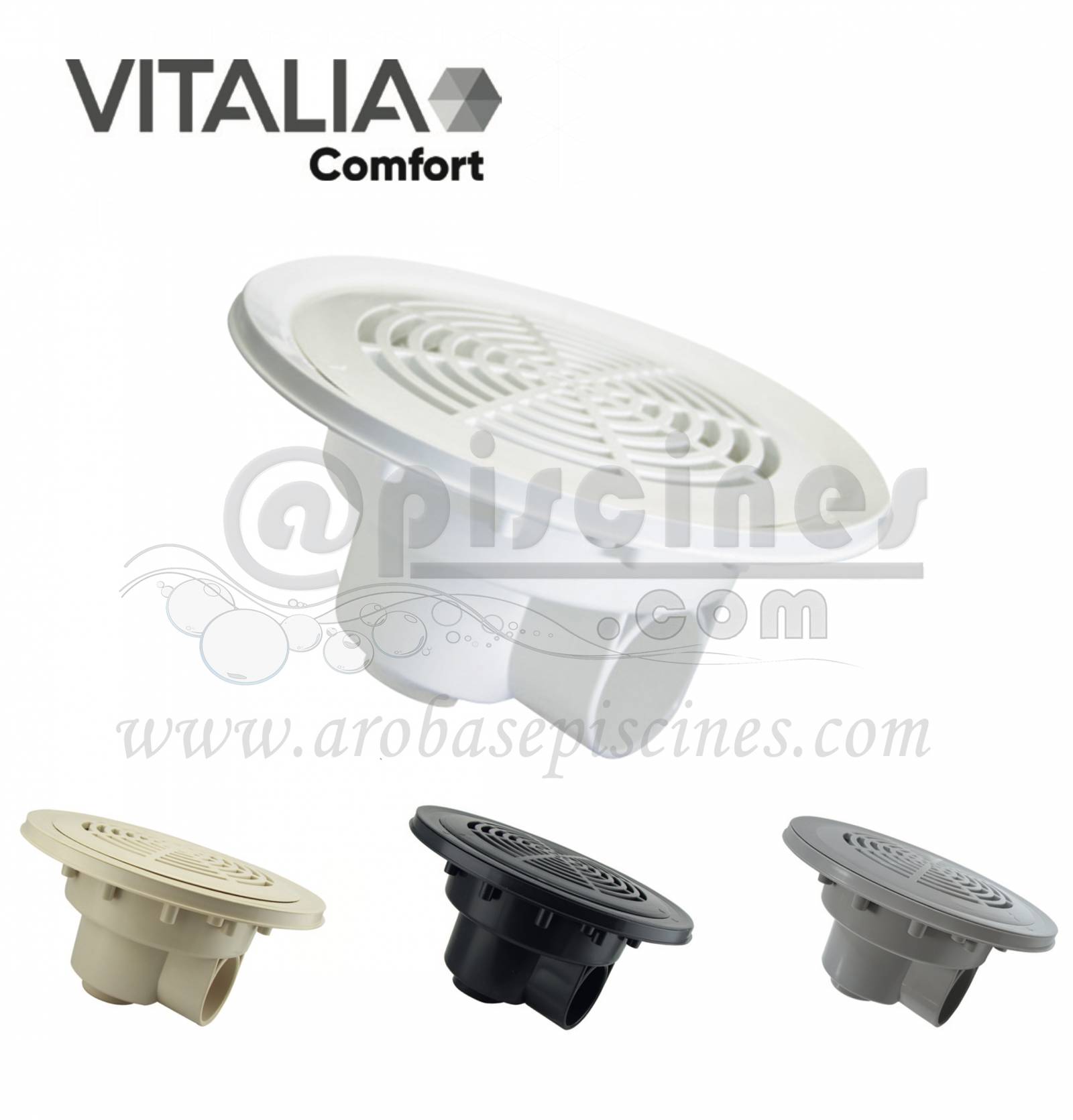 ACHETER UNE BONDE DE FOND POUR PISCINE BÉTON OU LINER