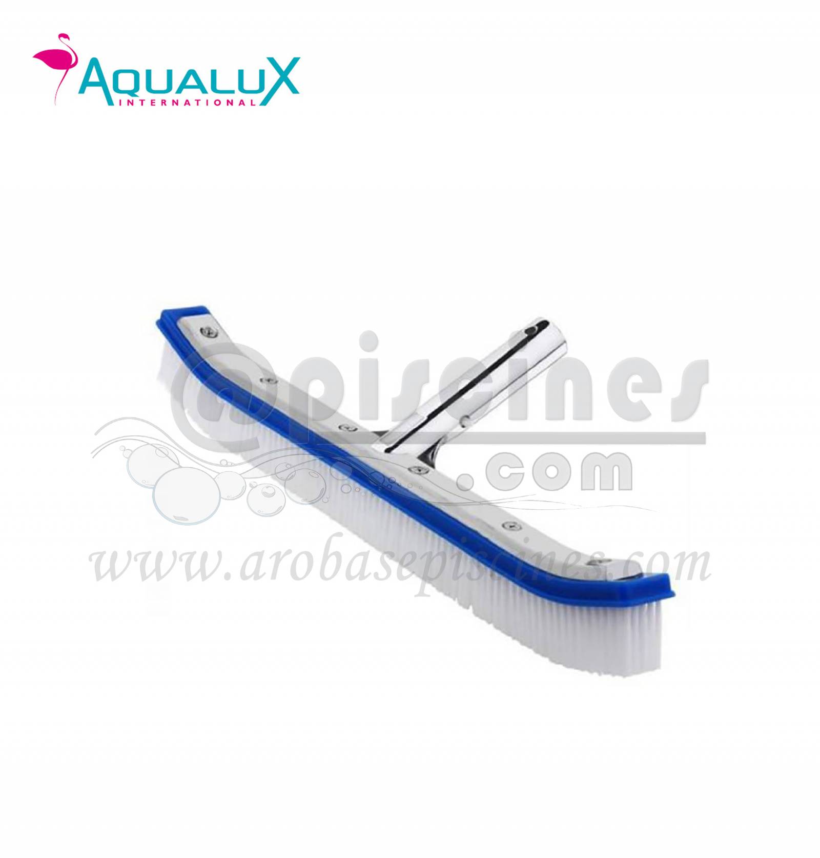 brosse de paroi pour piscine aluminium
