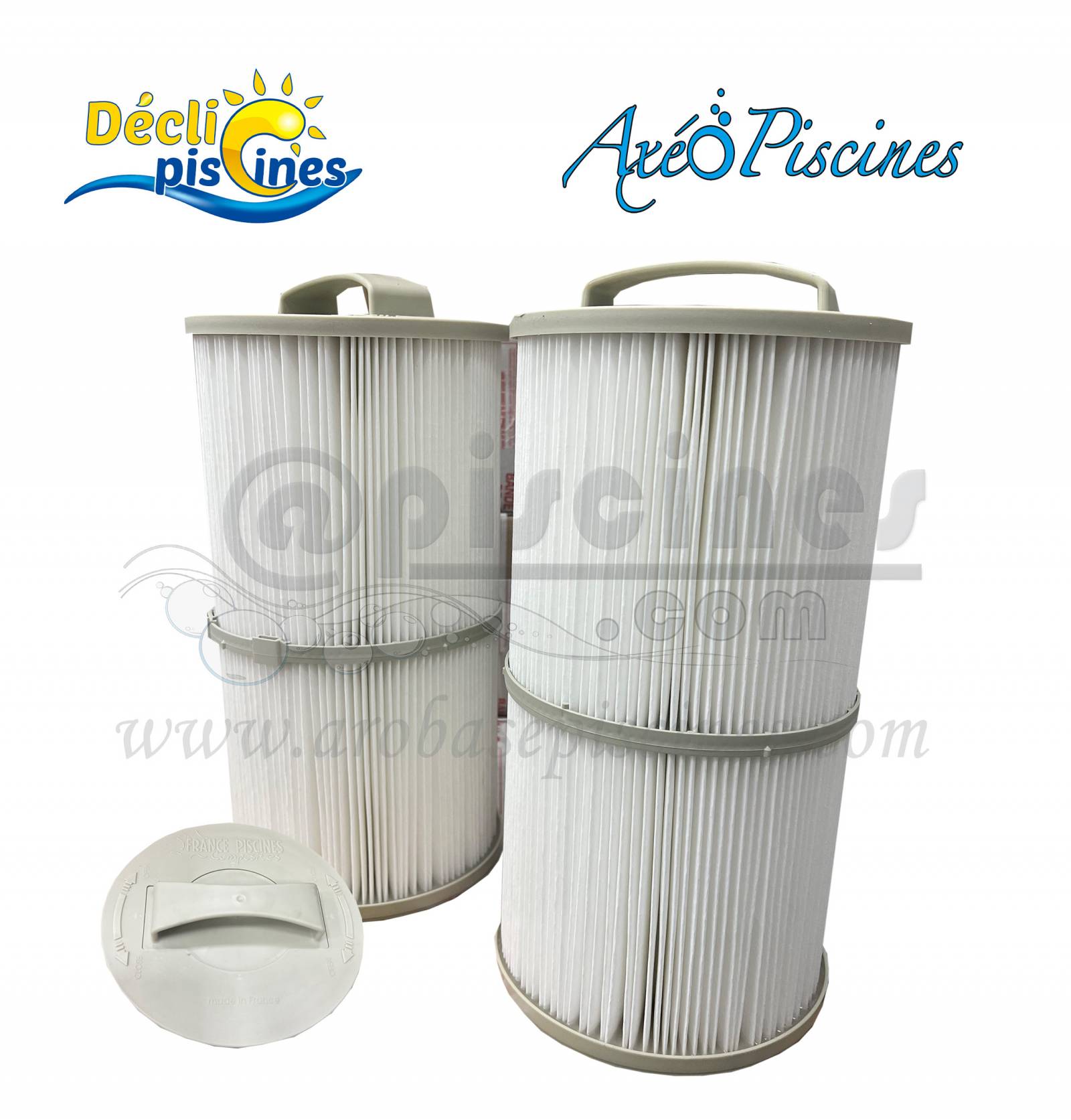 ACHETER DES CARTOUCHES FILTRANTES POUR BLOC FILTRANT PISCINES 