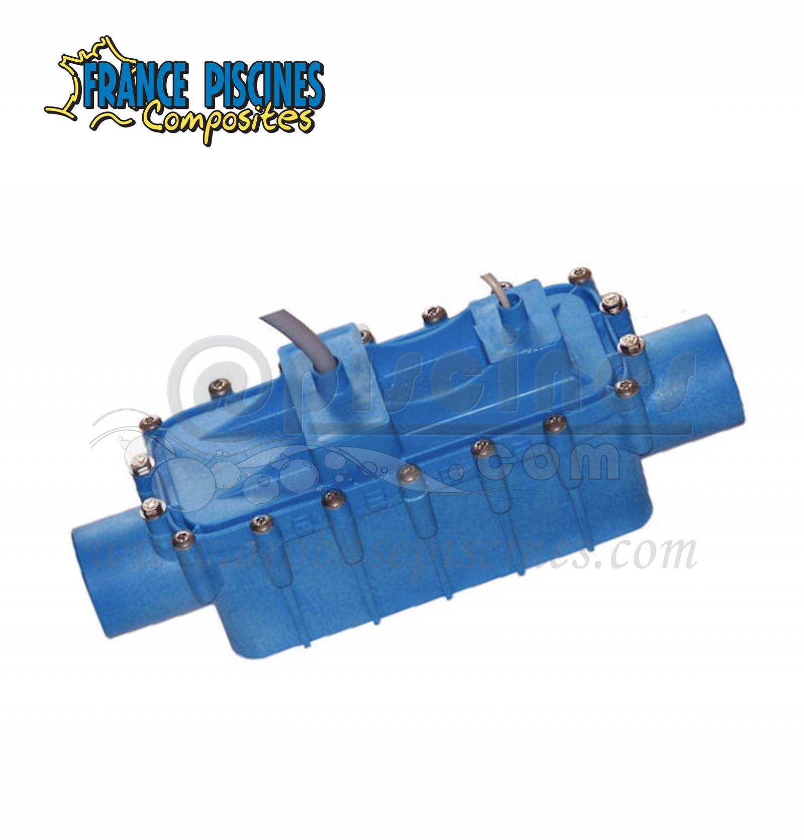 CELLULE pour electrolyseur au sel AQUALYSE DE CORELEC ou SEL PRO de FRANCE PISCINES COMPOSITES