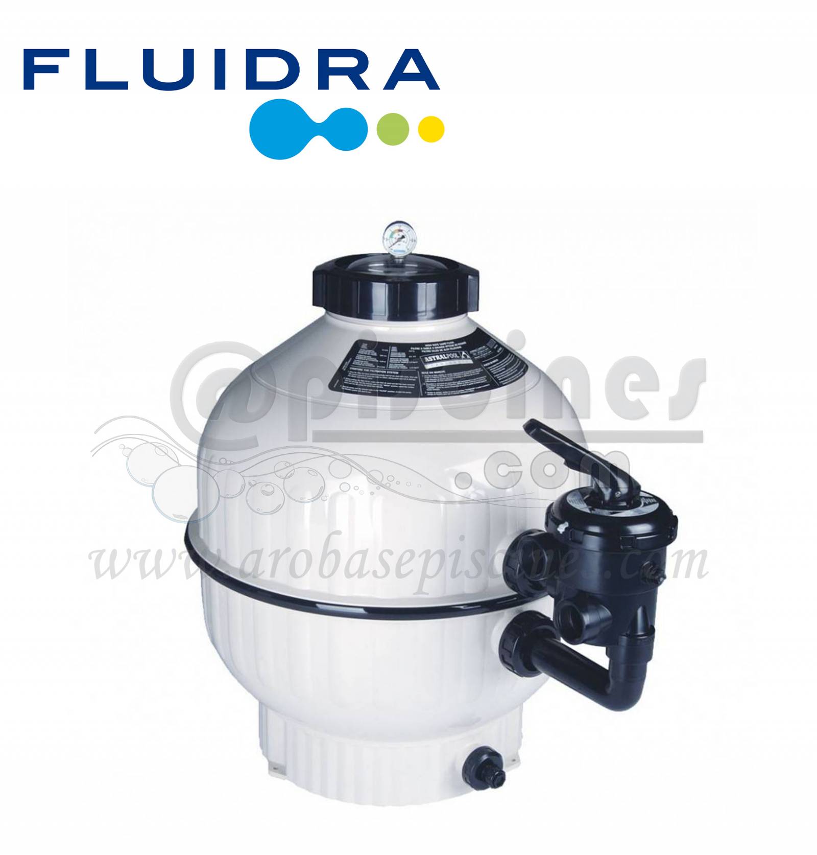 Filtre à sable ASTRAL Cantabric side 10m3/h