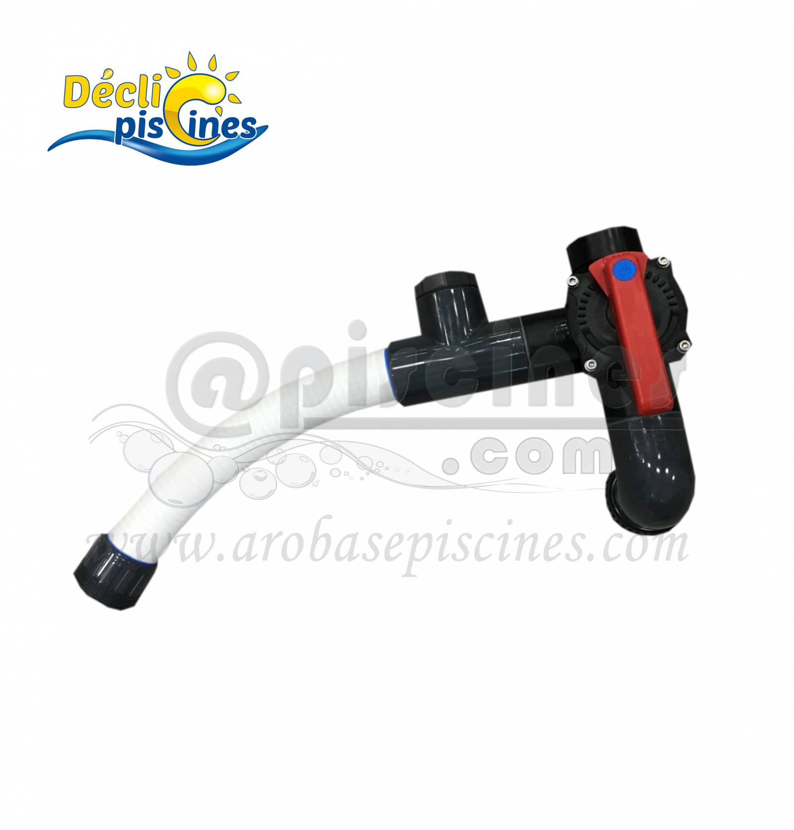 OPTION TÉ DE CHAUFFAGE POUR BLOC FILTRANT DÉCLIC PISCINES