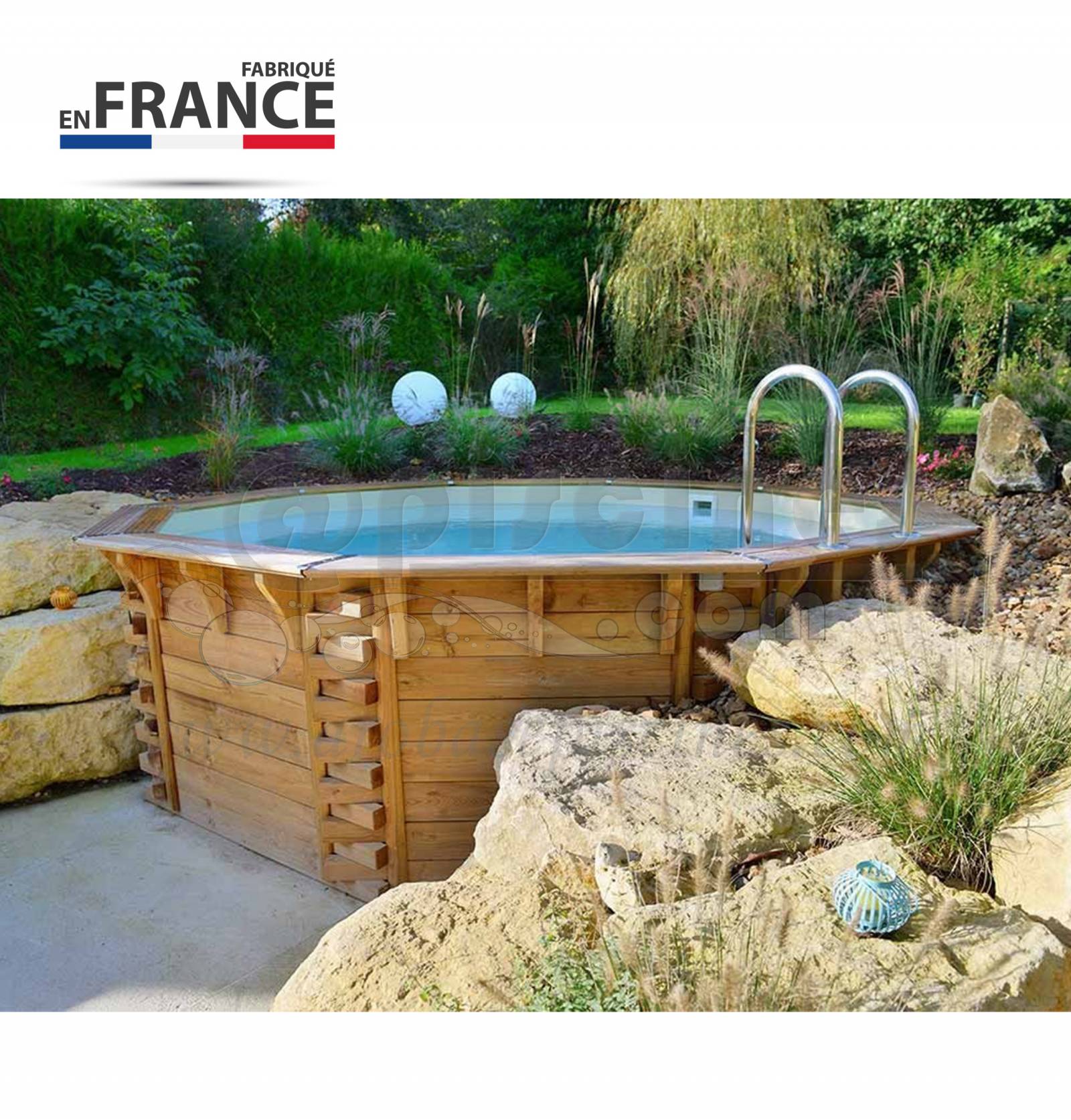 ACHETER UNE PISCINE HORS SOL BOIS A NIMES DNAS LE GARD