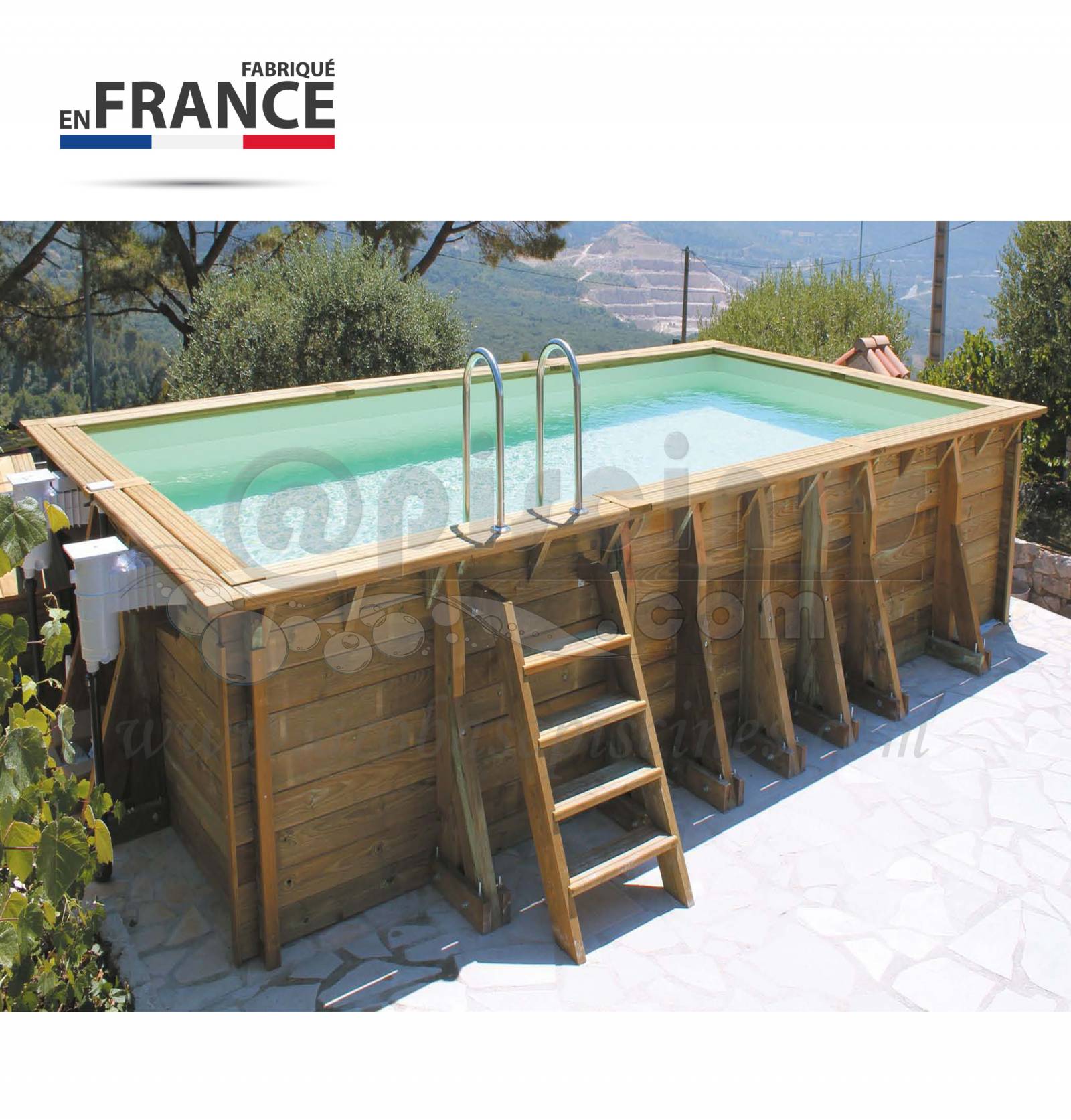 ACHETER UNE PISCINE BOIS PAS CHERE SUR INTERNET LIVRÉE A DOMICILE