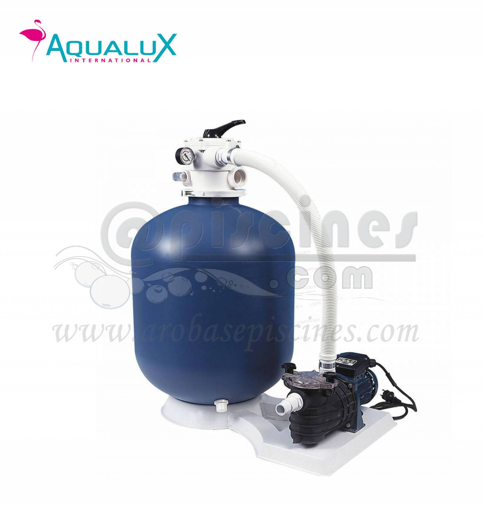 Platine de filtration complète pour piscine ou piscine hors sol