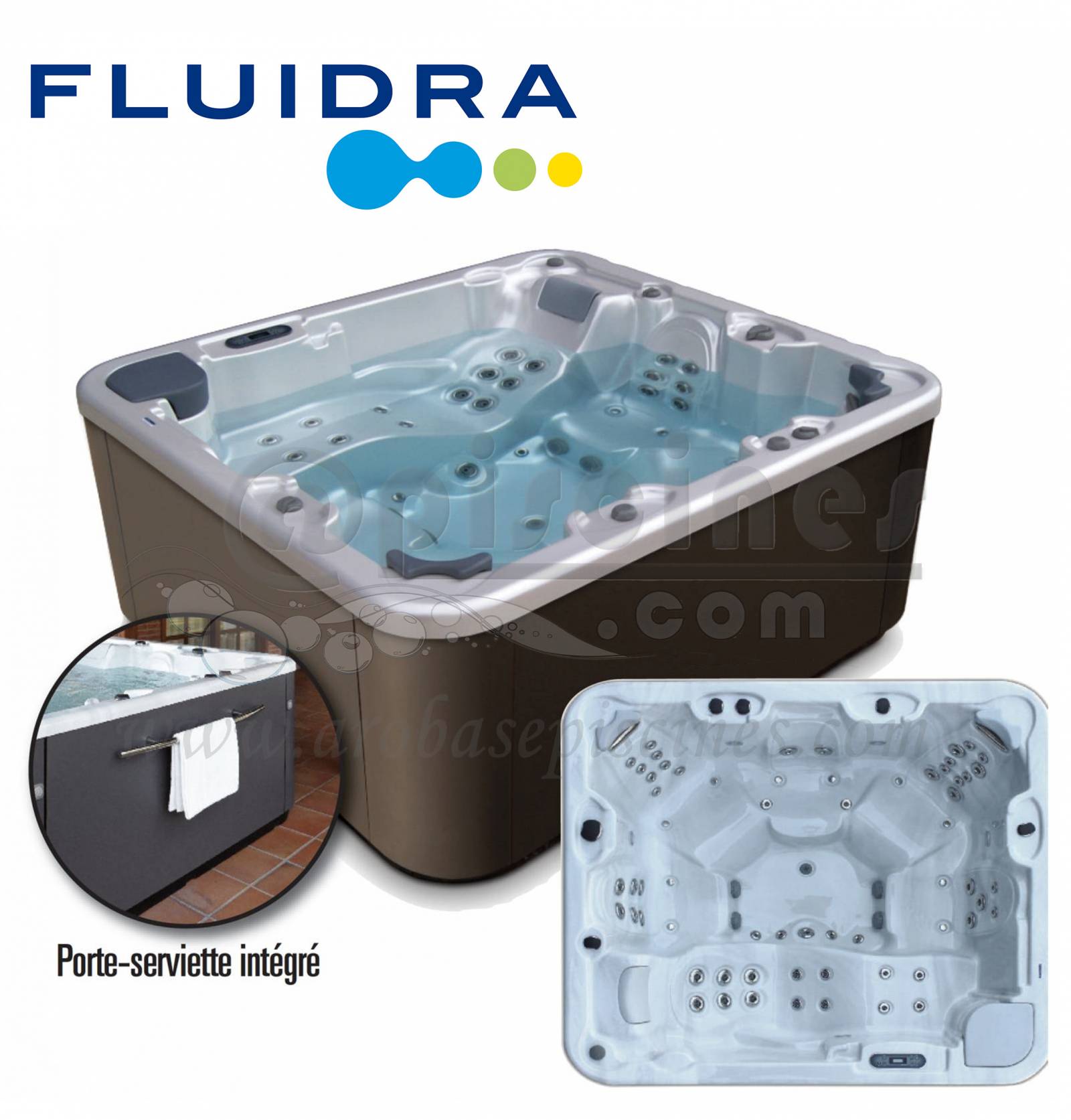 Spa portable pour 6 personnes MODÈLE PACIFIC 60 