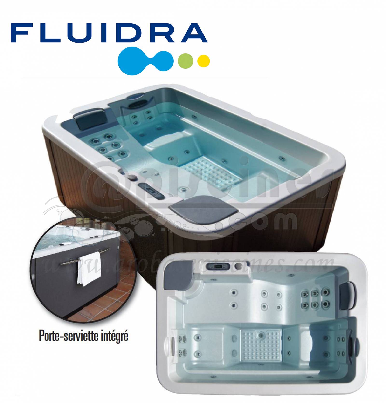 Spa pour 3 personnes MODÈLE OCEAN 40 